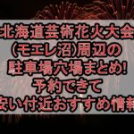 北海道芸術花火大会(モエレ沼)周辺の駐車場穴場まとめ!予約できて安い付近おすすめ情報