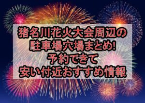 猪名川花火大会周辺の駐車場穴場8選!予約できて安い付近おすすめ情報