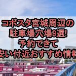 コボスタ宮城周辺の駐車場穴場9選!予約できて安い付近おすすめ情報